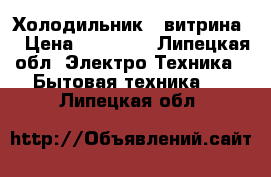 Холодильник - витрина  › Цена ­ 14 000 - Липецкая обл. Электро-Техника » Бытовая техника   . Липецкая обл.